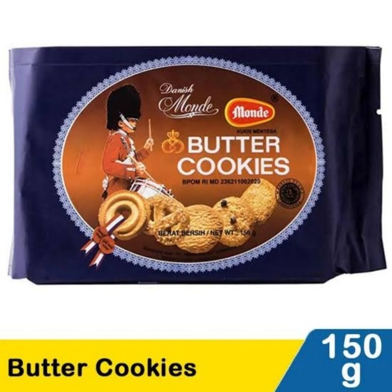 

Monde Butter Cookies Pck 150 gr