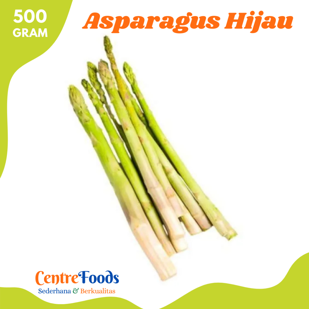 

ASPARAGUS Hijau - Akar Parsi Fresh | 500gr [ Harga Per 0,5 Kg ]