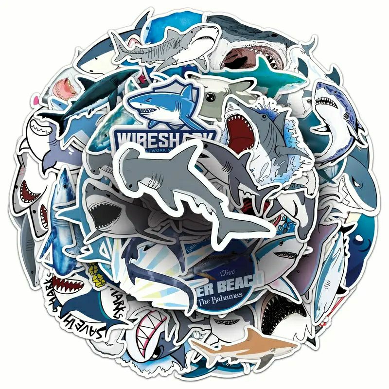 

Stiker Pack Hiu Stiker Hewan LauT- Stiker High Quality, Stiker Aesthetic Stiker Laptop Stiker Helm Stiker Tumblr Stiker HP, Aksesoris Hp , Anti Air