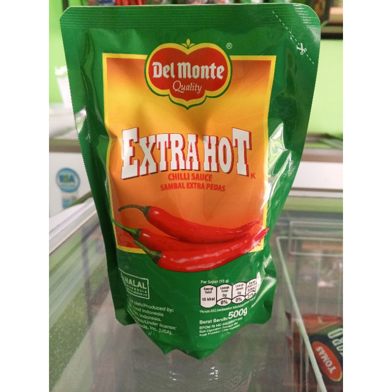 

Del Monte Extra Hot Sambal 500gr