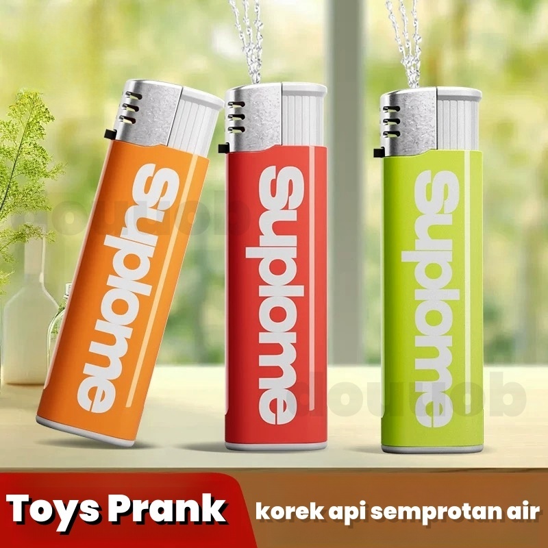 [Ready]Lighter Mainan Air Prank Korek Water Toys Prank  Korek Api Prank Water Gun