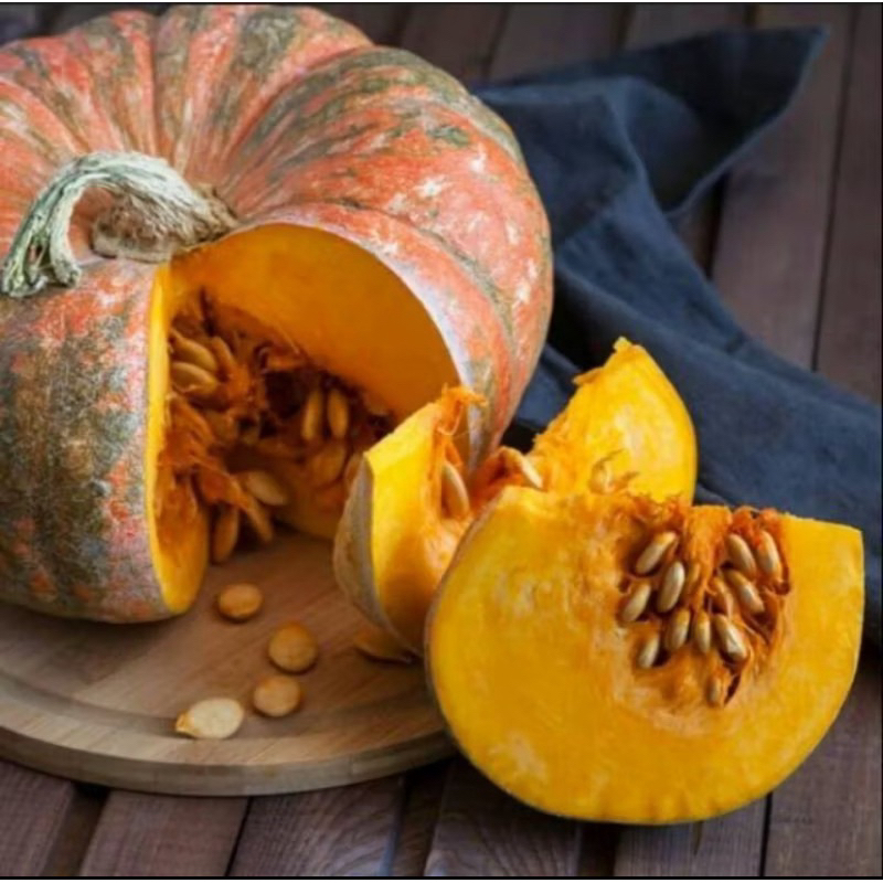 

10biji benih labu manis super