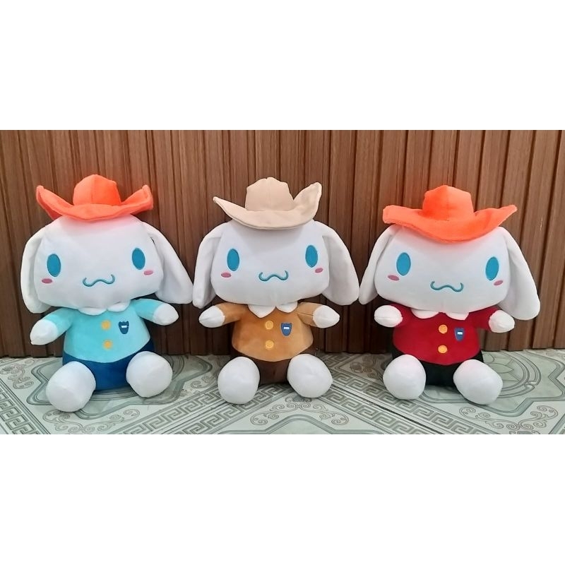 BONEKA CINAMOROLL /BONEK VIRAL/ BONEKA CINAMOROLL TOPI / CINAMOROLL NEW BAHAN YELVO LEMBUT