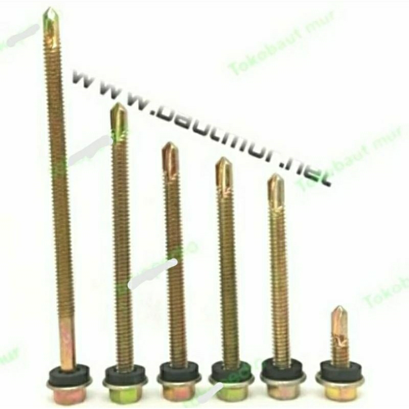 Sekrup roofing 12×50 / roofing atap / baja ringan