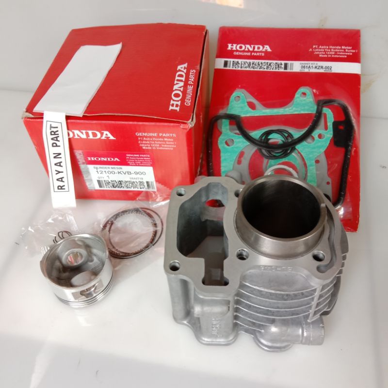 Blok seher Vario 110 karbu Vario 110 karbu KVB blok+piston+topset