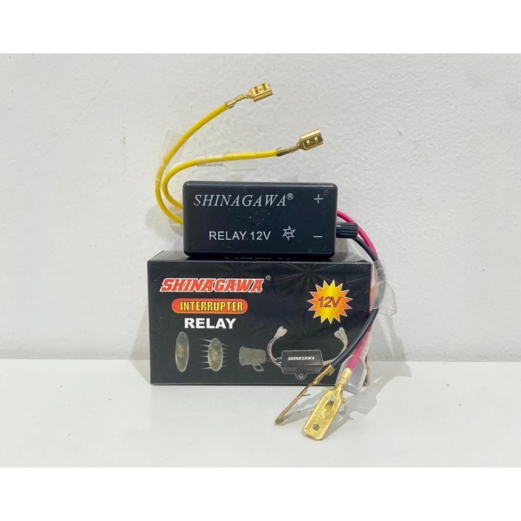 Relay Klakson Interrupter Bunyi Putus Putus 12V 24V Relay Modul Interupter 12 Volt 24 Volt Motor Mob