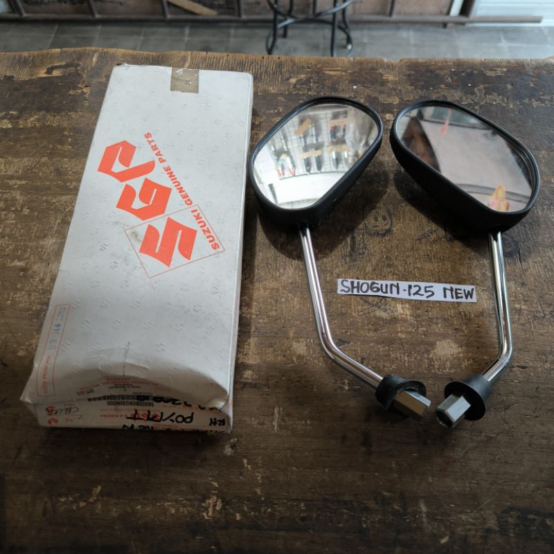 Spion Set Suzuki Shogun 125 New Original Suzuki