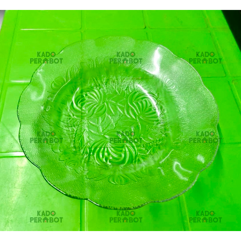 Piring Kaca Murah Satuan / Piring Makan Beling / Piring Kaca / Piring Makan Satuan Lusinan