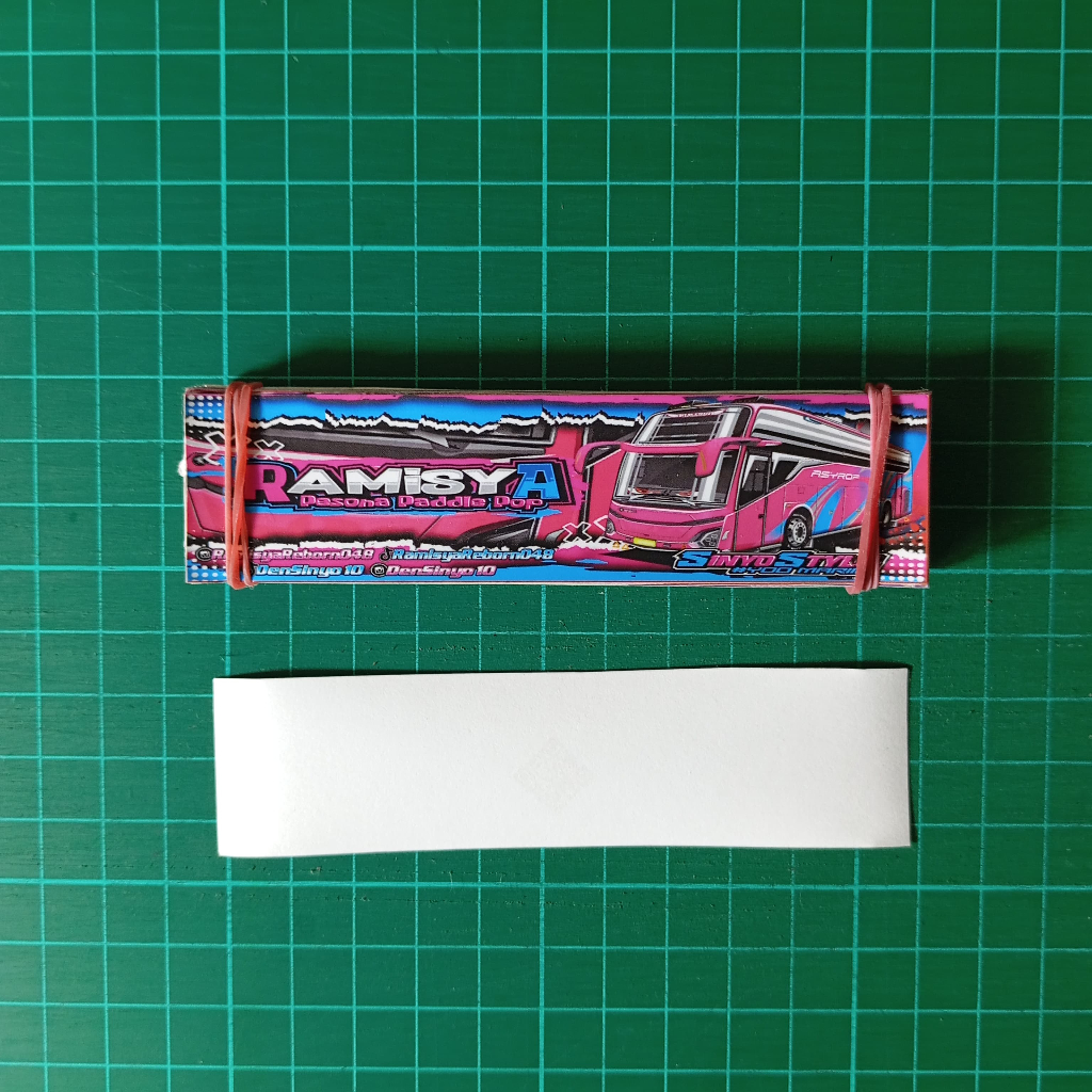 

Stiker Bis Ramisya Asyrof Gank Asli Grasi Isi 3 Pcs Font Baru