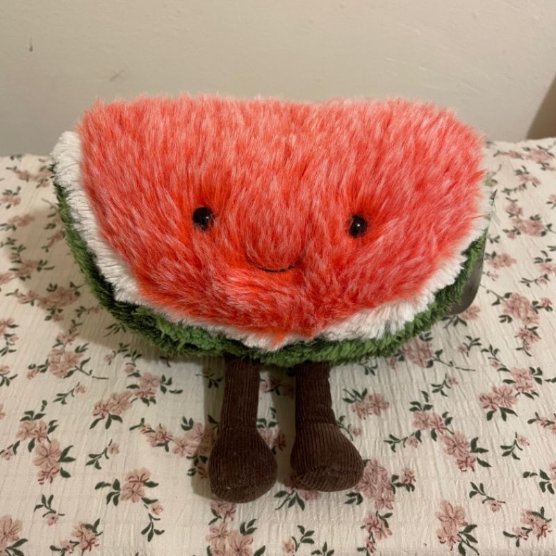 Jellycat Amuseables Fruit Watermelon Small New With Tag