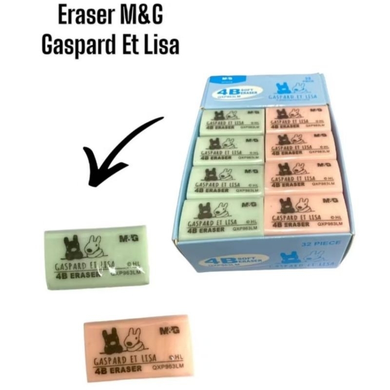 

Penghapus Pensil M&G QXP963LM Gaspard Etlisa 4B