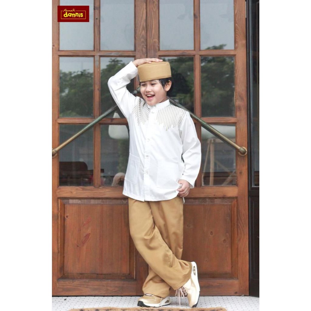 [10 11 12]SALE 25% [RUMAH DANNIS]  SALE Busana Pakaian Takwa Koko baju anak Muslim laki laki cowok S