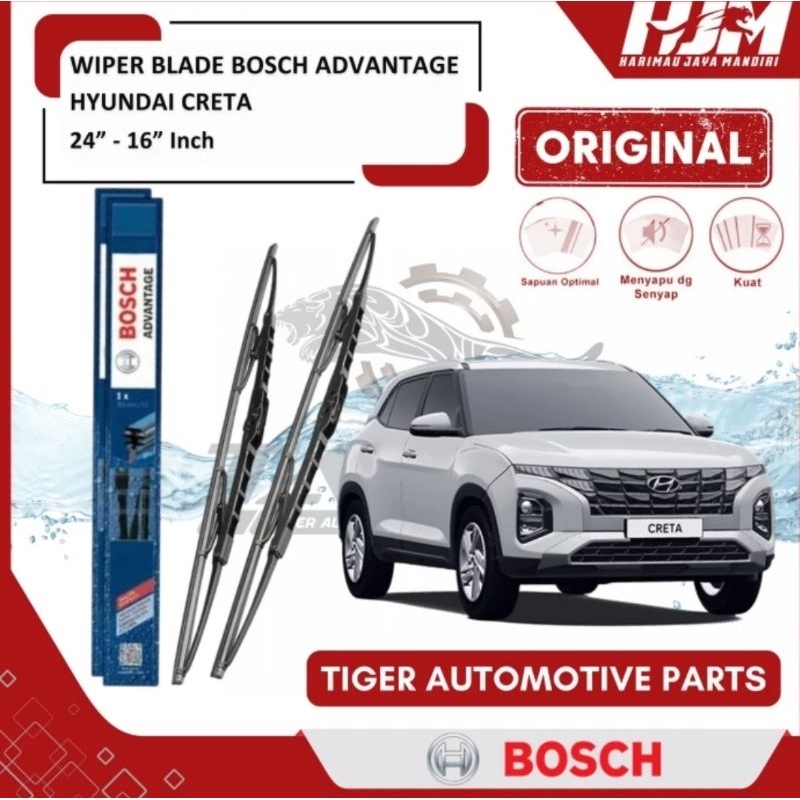 BOSCH WIPER KACA DEPAN HYUNDAI CRETA ADVANTAGE