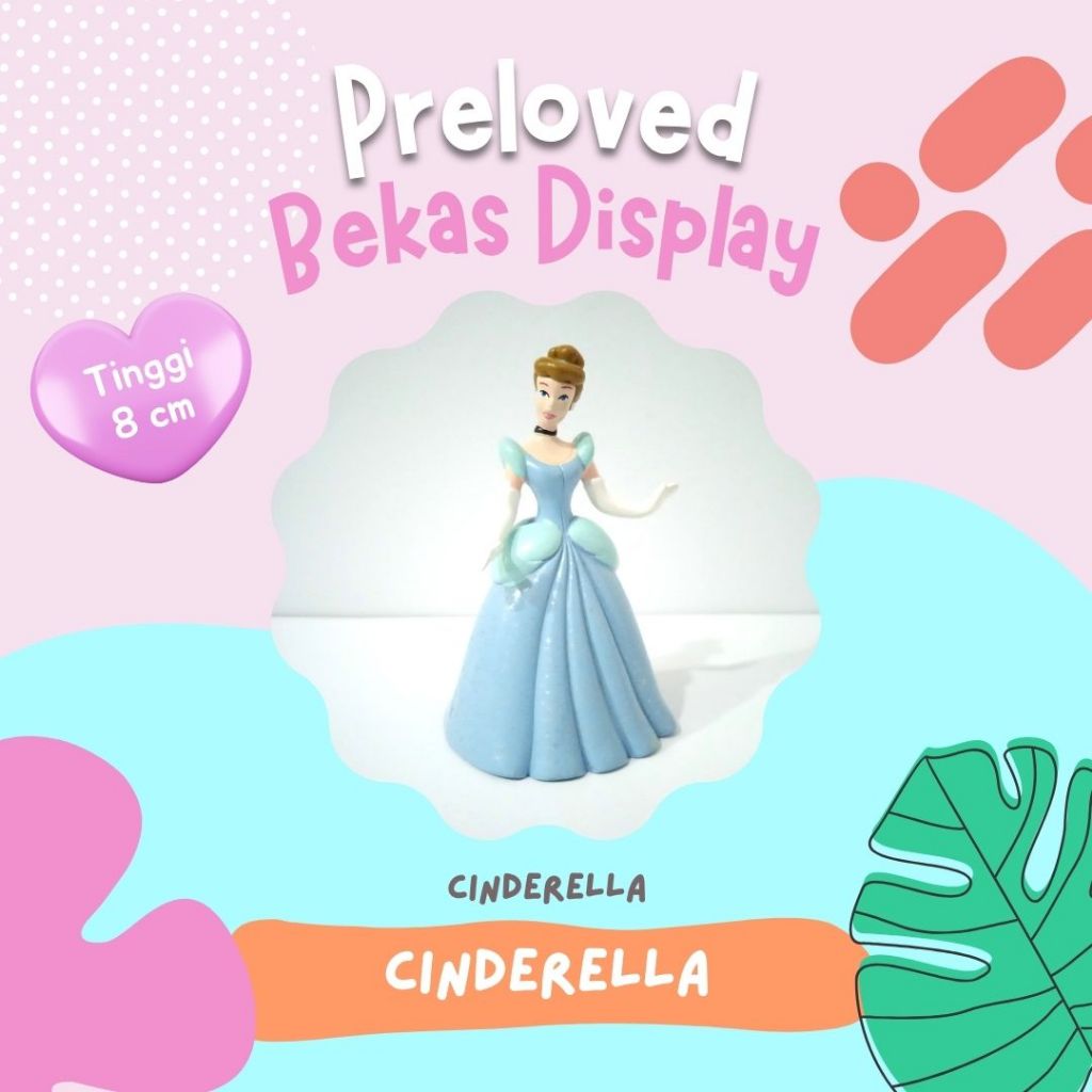 [ Preloved ] Action Figure Cinderella Princess Disney