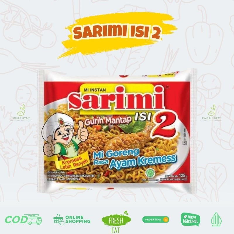 

sarimi isi 2 | mi goreng ayam kremes 125g