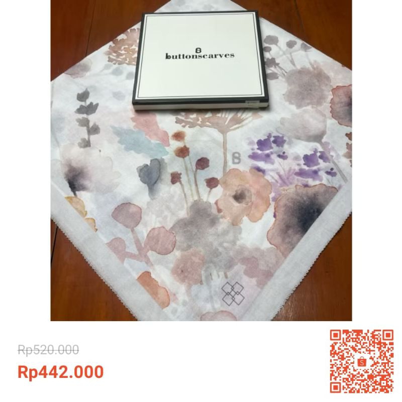 Asoka Pearl Buttonscarves