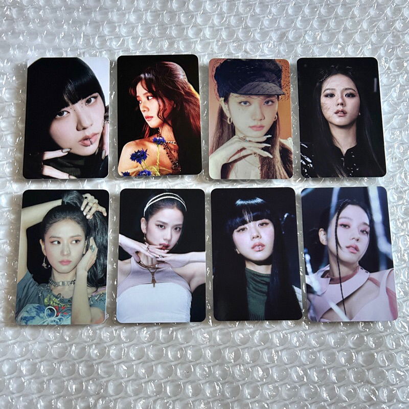 (Sharing&Baca Deskripsi) BLACKPINK - Flimty Official Exhibition Photocard Jisoo Damage BP TOUR