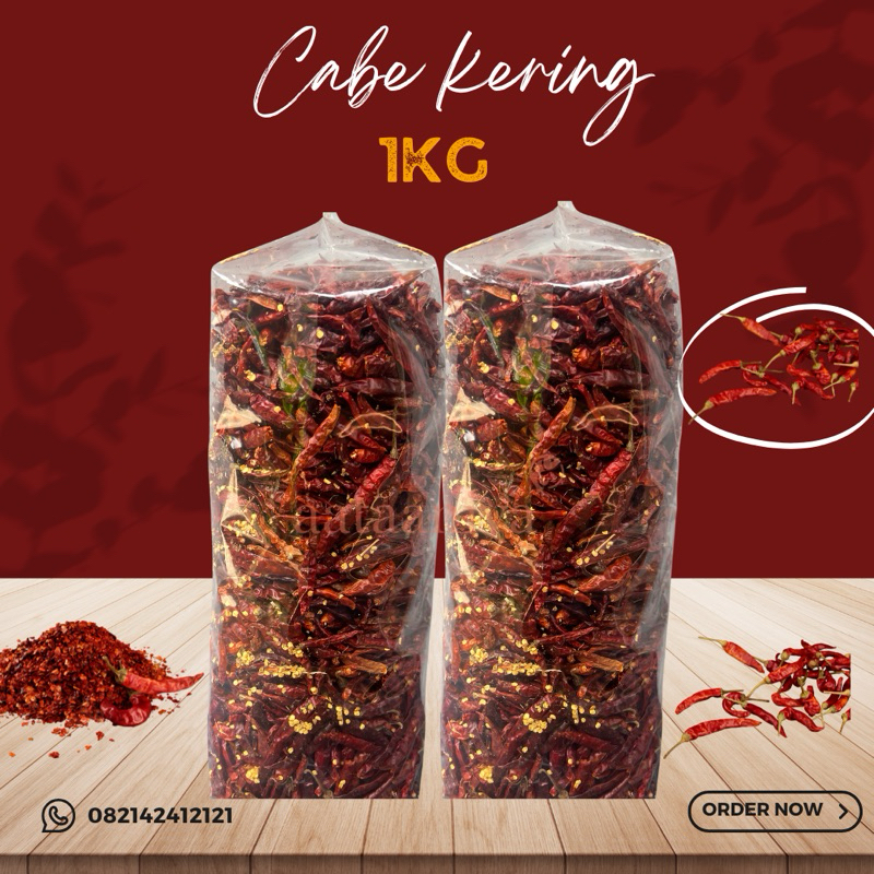 

CABE KERING PREMIUM ,PEDAS,AWET, DAN SERBAGUNA(1KG)