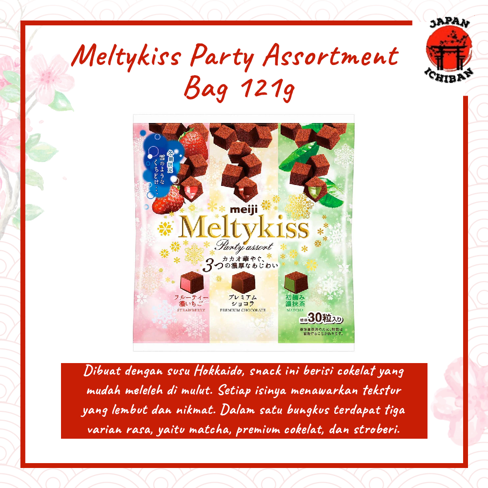 

Meltykiss Party Assortment Bag - Snack Chocolate Original Japan