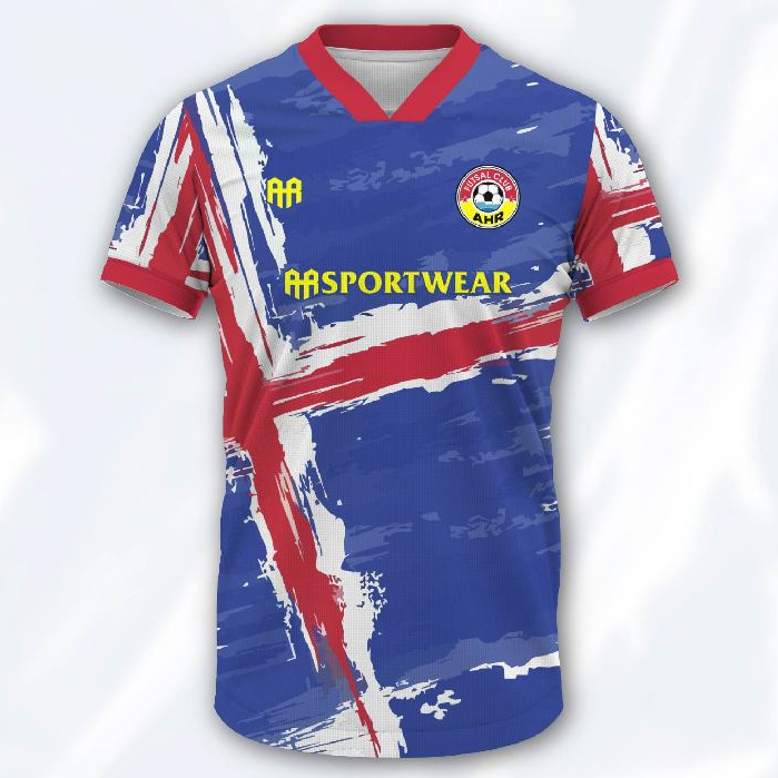 Jersey Sepak Bola & Futsal: Kustomisasi Nama dan Logo Tim Anda AHR FINLAND FULLPRINTING