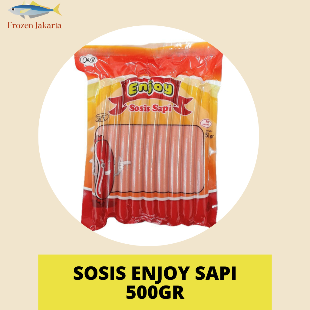 

SOSIS ENJOY RASA SAPI 500GR FROZEN JAKARTA