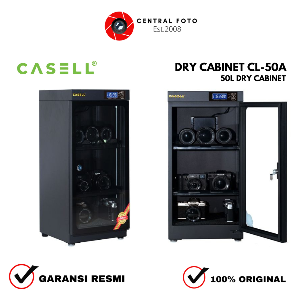 Casell CA 50A CL 50A Dry Cabinet Casell Dry Box Kamera 50L GARANSRESMI