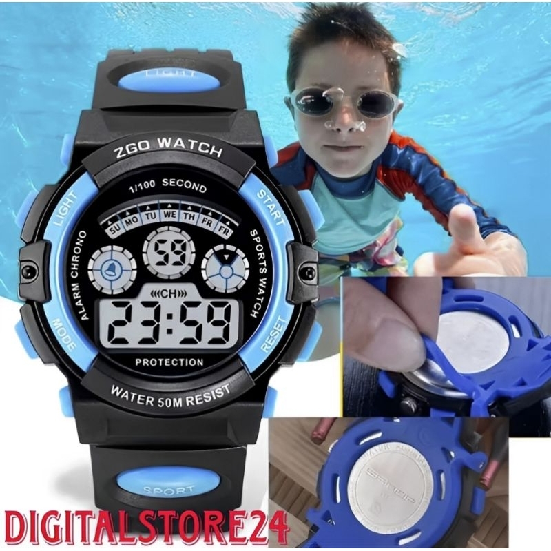 JAM TANGAN ANAK DIGITAL ANTI AIR