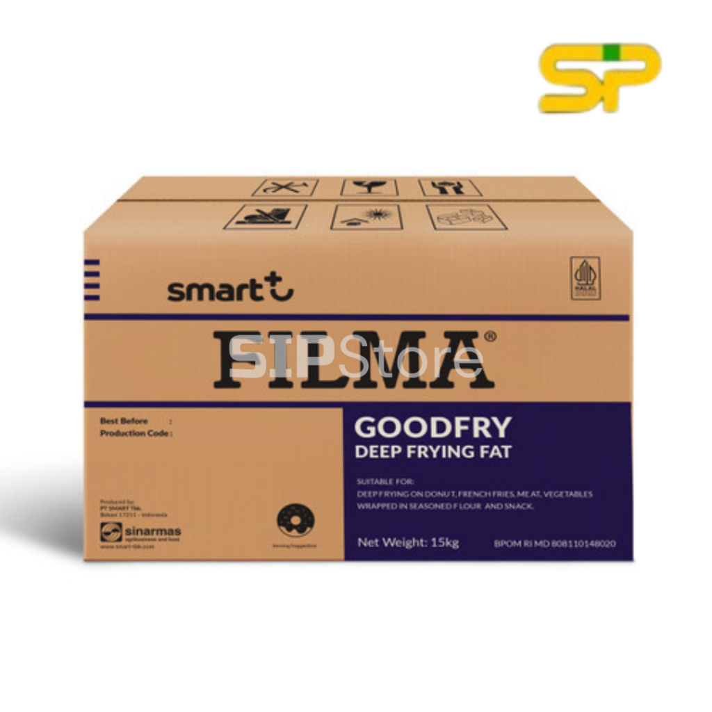 

FILMA Goodfry Deep Frying Fat @15kg / Minyak Padat Minyak Beku Kemasan 15kg