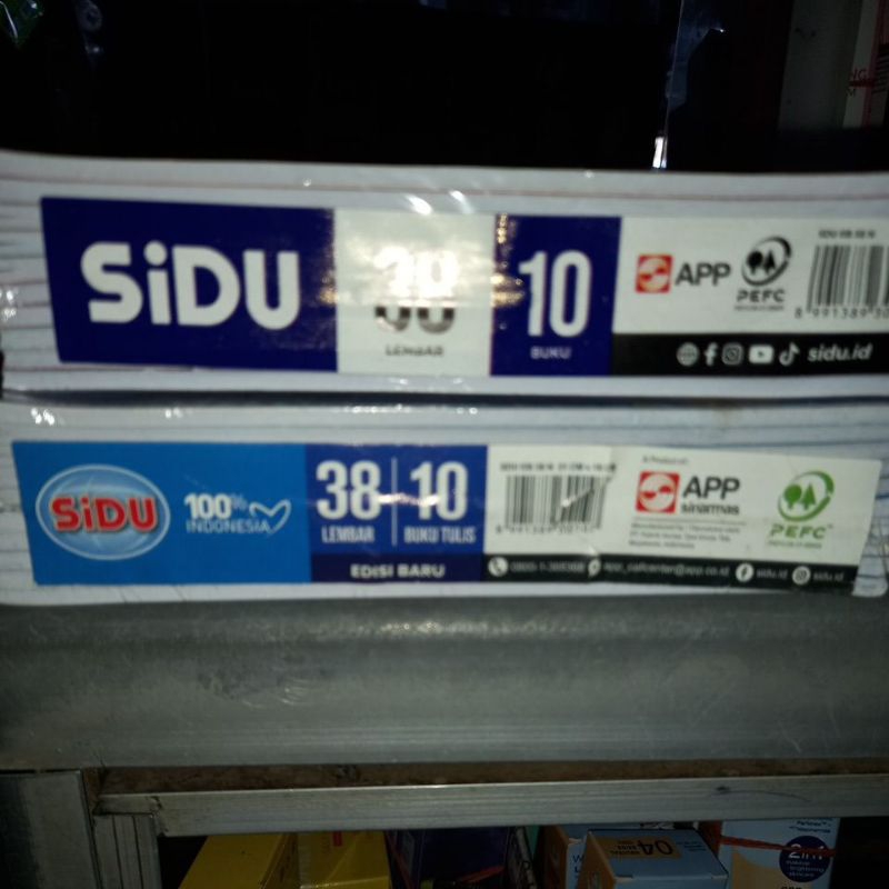 

Buku Sidu 38 10 pcs
