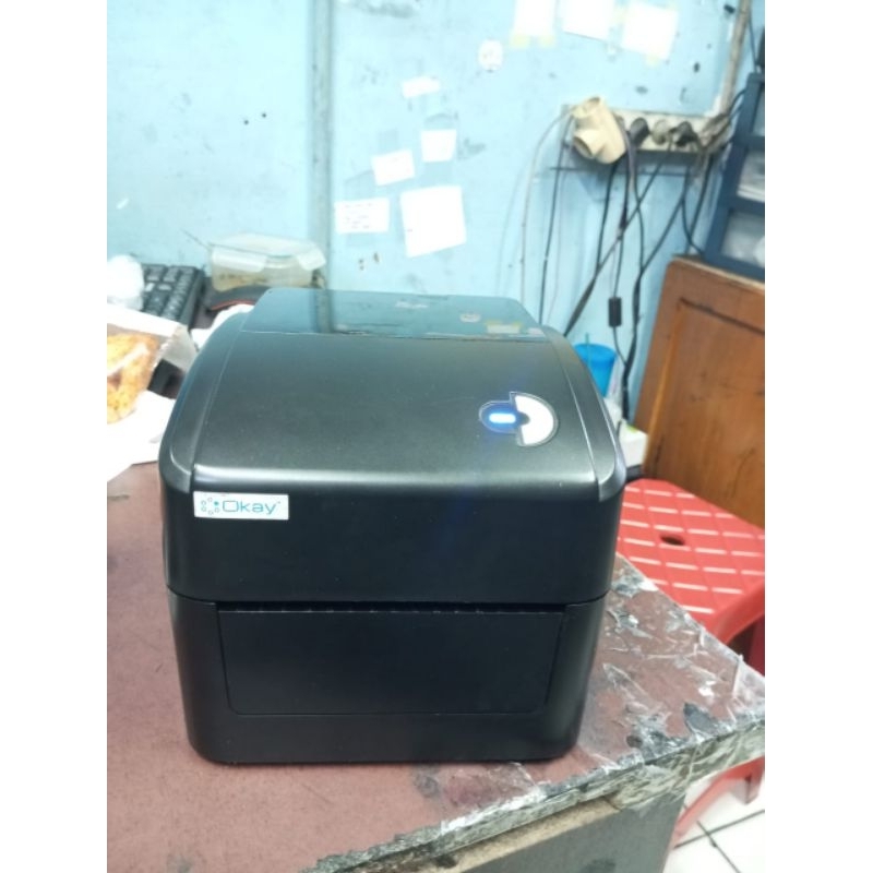 Printer Thermal Label OKAY OK D100bl USB & BLUETOOTH Second / printer cetak resi muraah / Bergaransi