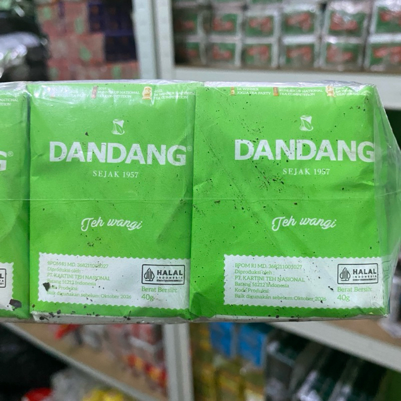 

Teh Dandang Hijau 40gr @10 pcs - JURAGAN TEH JAKARTA