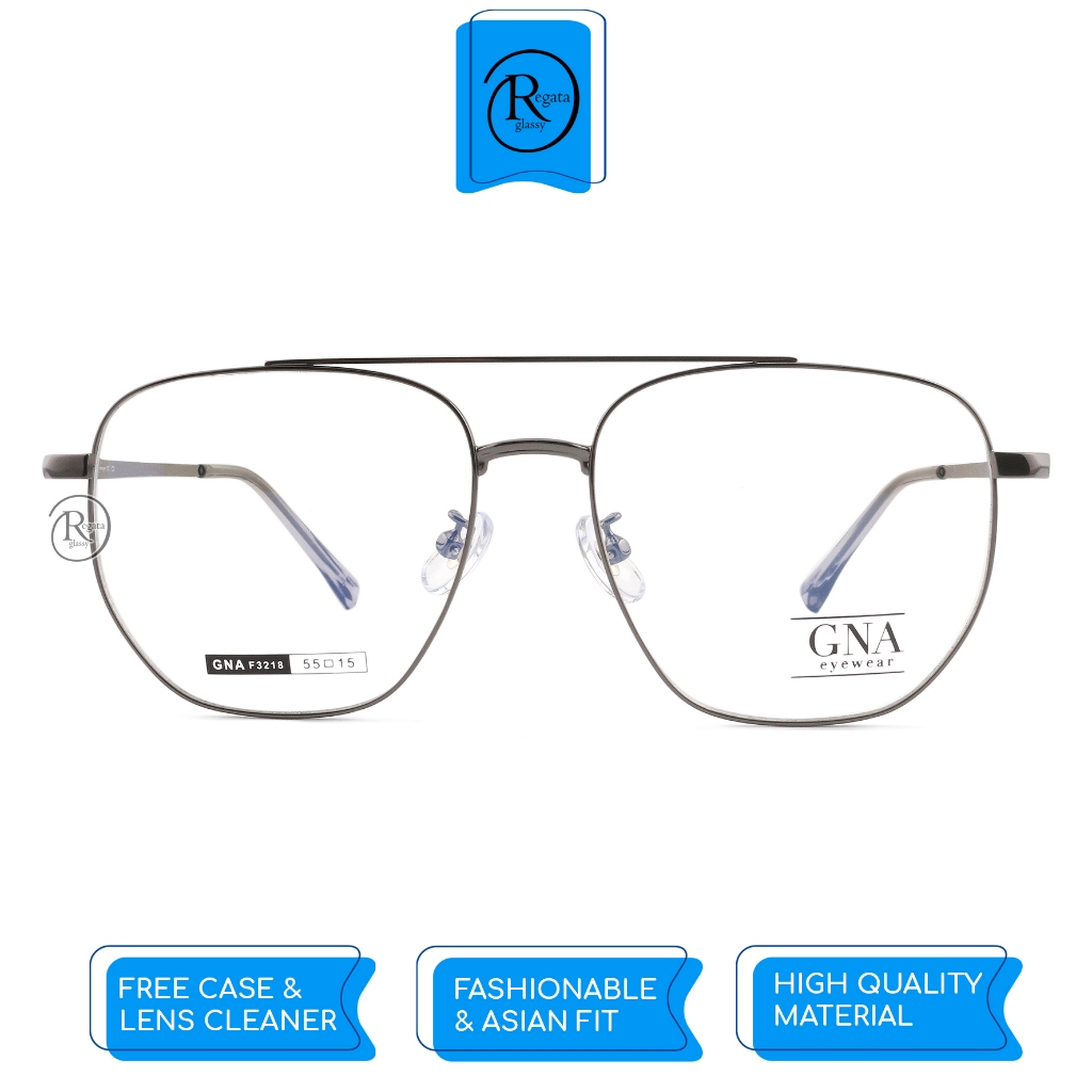 GNA Eyewear /  GNA F-3218 / Frame Kacamata GNA Eyewear ORIGINAL