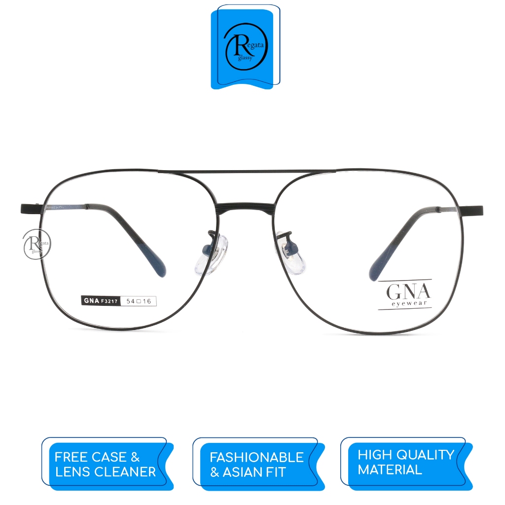 GNA Eyewear /  GNA F-3217 / Frame Kacamata GNA Eyewear ORIGINAL