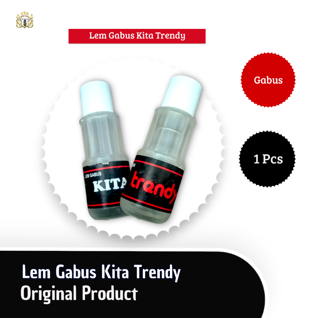 

Lem Kita Trendy Serbaguna / Lem Gabus / Lem Styrofoam