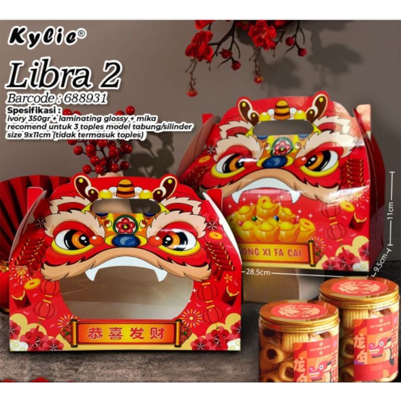 

Box Hampers imlek terbaru | Box Kue CNY terbaru
