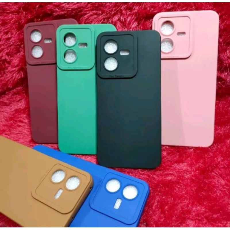 Softcase Vivo Y22 Y22S Silikon Pro Camera