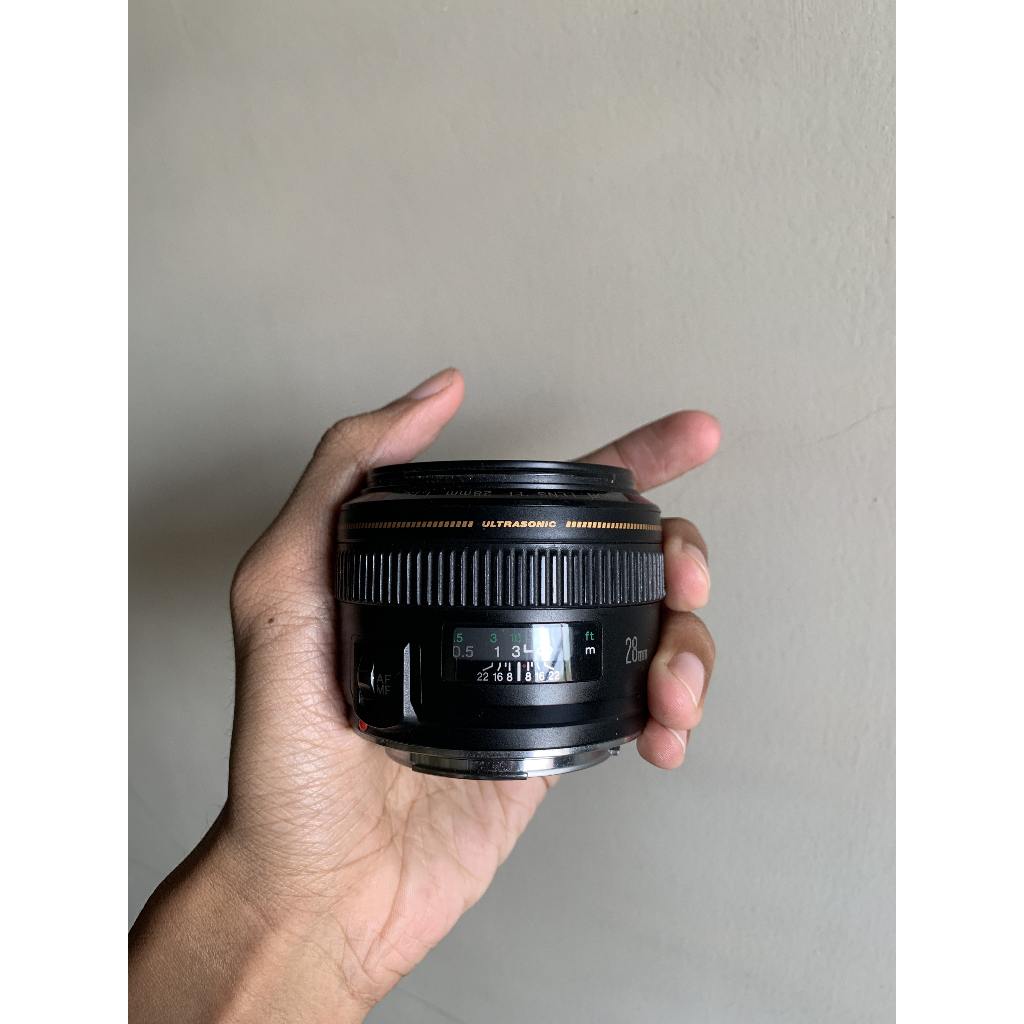 Lensa Canon 28mm f1.8 usm