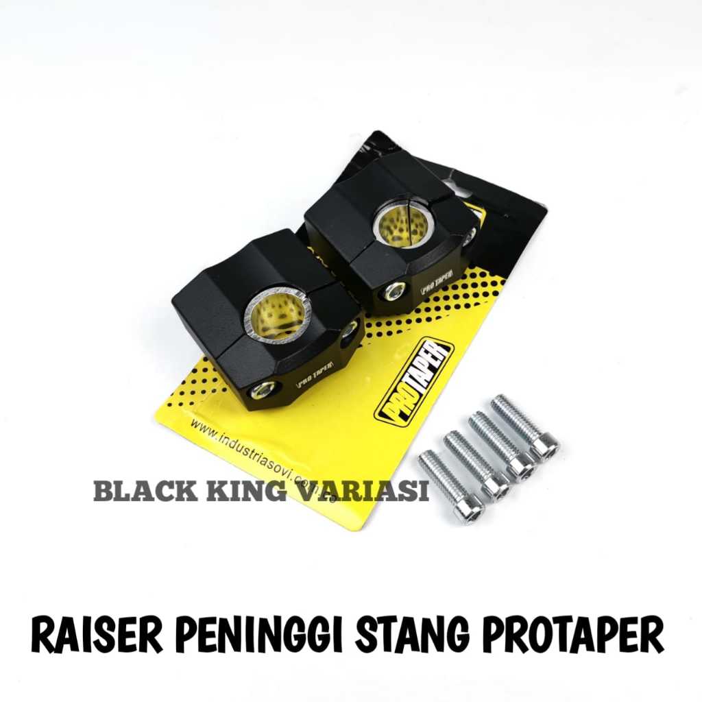 Raiser Stang Peninggi Stang Protaper Riser Stang Protaper Pemundur CNC Universal Raiser Riser Pening