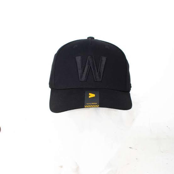 NEW-Topi Pria- Kalibre Topi Original-Logo Huruf W -Kalibre 991596-Hitam
