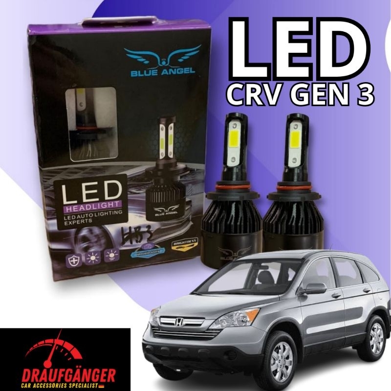Lampu LED Honda CRV Gen 3 Headlight Blue Angel 36Watt Berkualitas