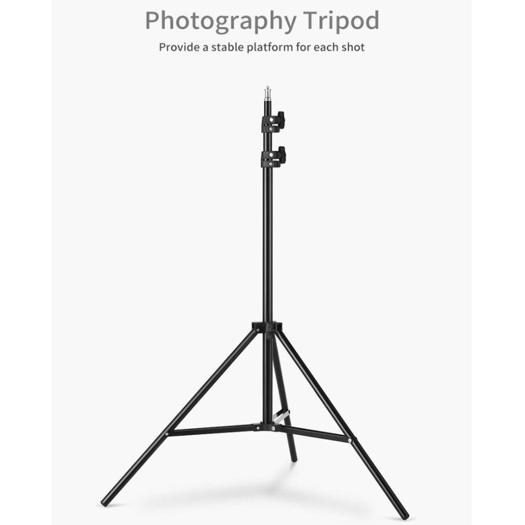Tripod Kamera Multifungsi untuk Smartphone dan Lampu Studio 1.9M - NC-26