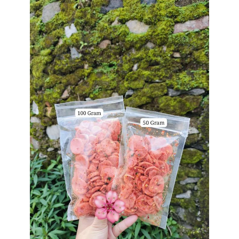 

SOSIS KRIUK PEDAS DAUN JERUK 50Gr - 100Gr