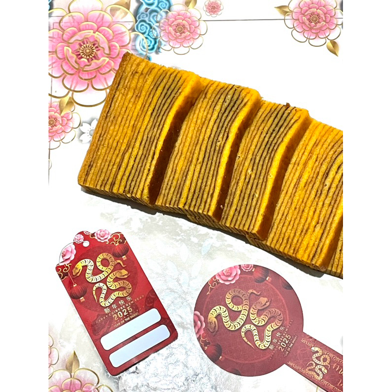 

Hampers Imlek CNY | Kue Lapis Legit 10x10 CM