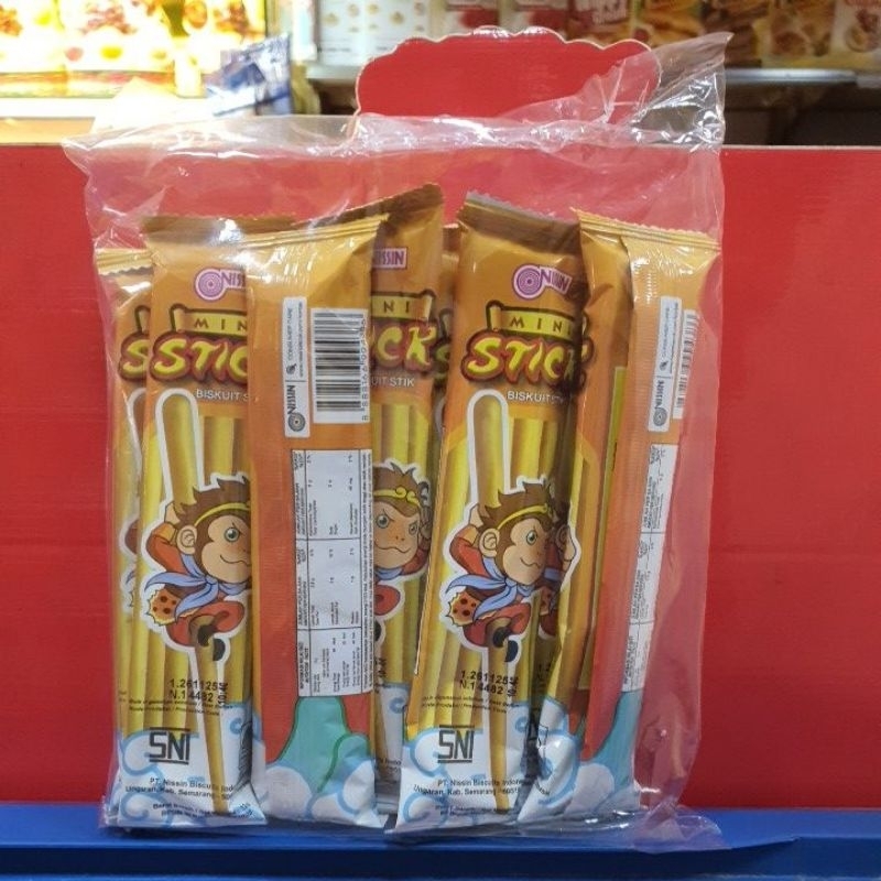 

Nissin Mini Stick Biskuit Stik 160gr