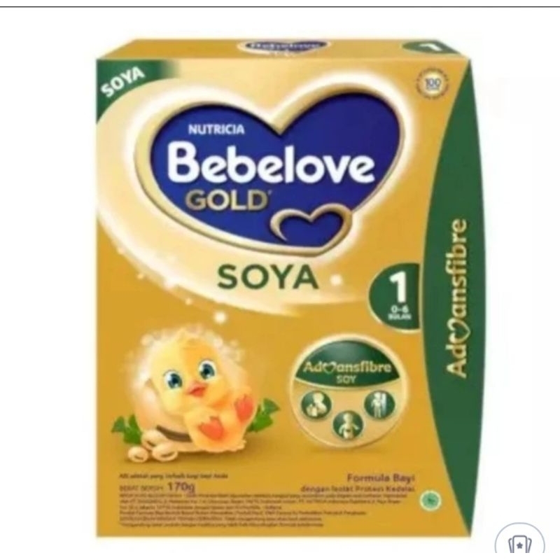 Nutricia Bebelove GOLD Soya 1 170 gram (0-6 bulan)