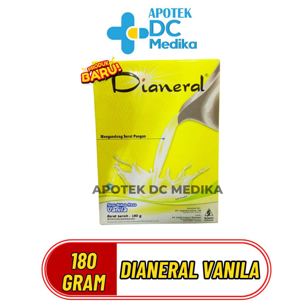 

Dianeral Susu Vanilla/ Dianeral Susu 180gr/ Susu Dianeral/ 180gr/ Dianeral/ Vanilla/ Susu