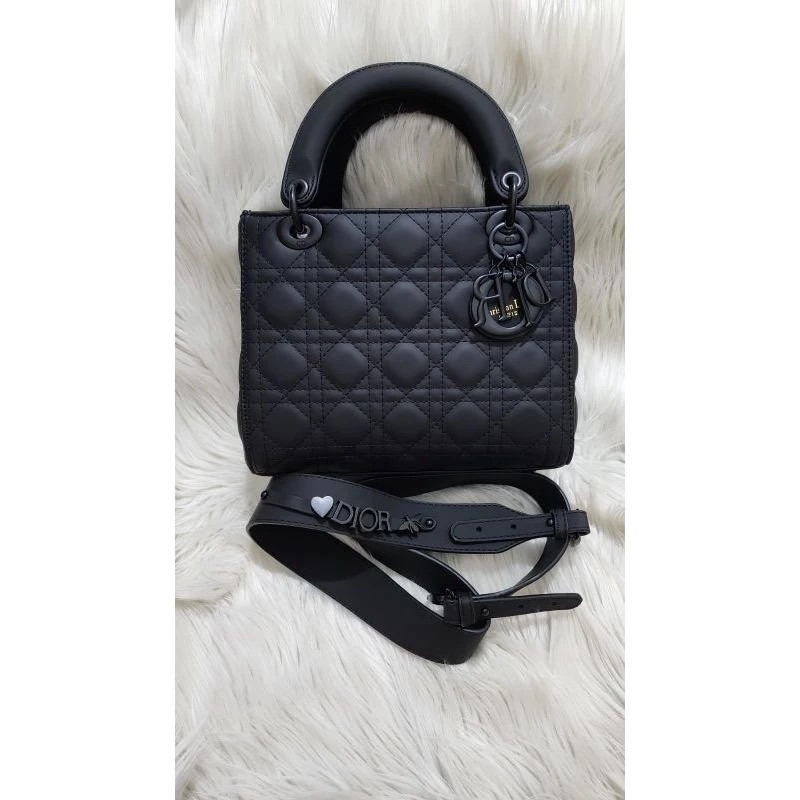 TAS CD LADY DIOR DOFF BLACK SIZE 24