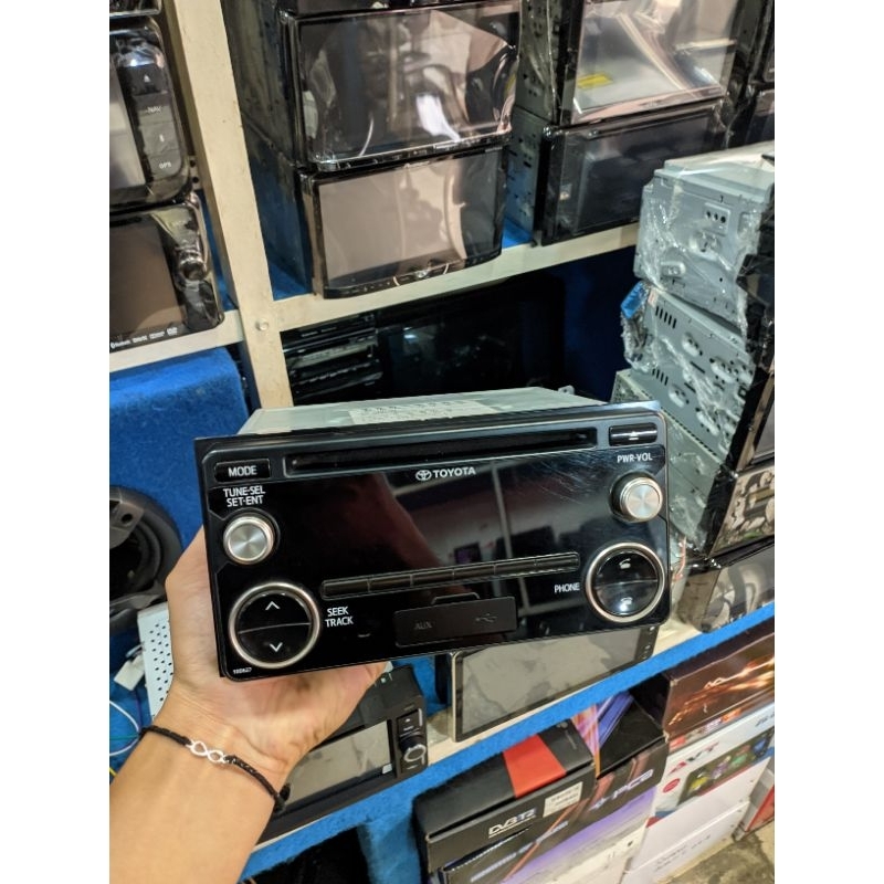 head unit original Toyota Avanza mp 3
