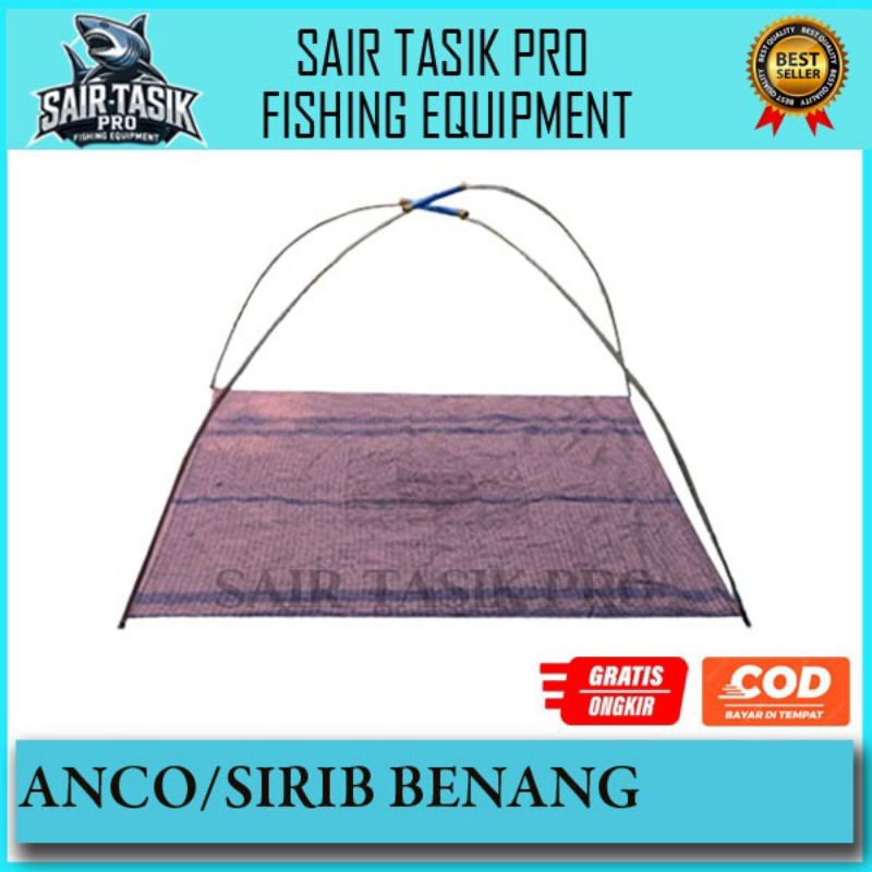 SIRIB ANCO UKURAN 120CM JARING IKAN BAHAN BENANG
