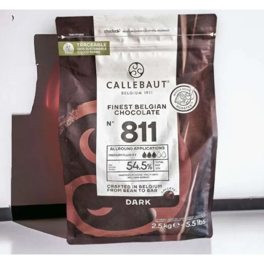 

Callebaut Dark Chocolate 811 (54,5%) 2.5kg